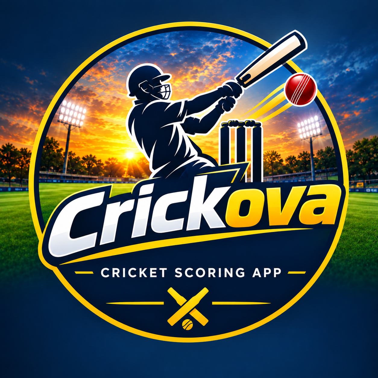 Crickova cricket scoring app